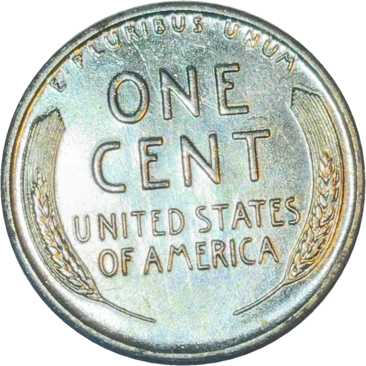 usa 1 cent lincoln wheat penny 1943