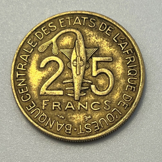 1997 Western African States 25 Francs