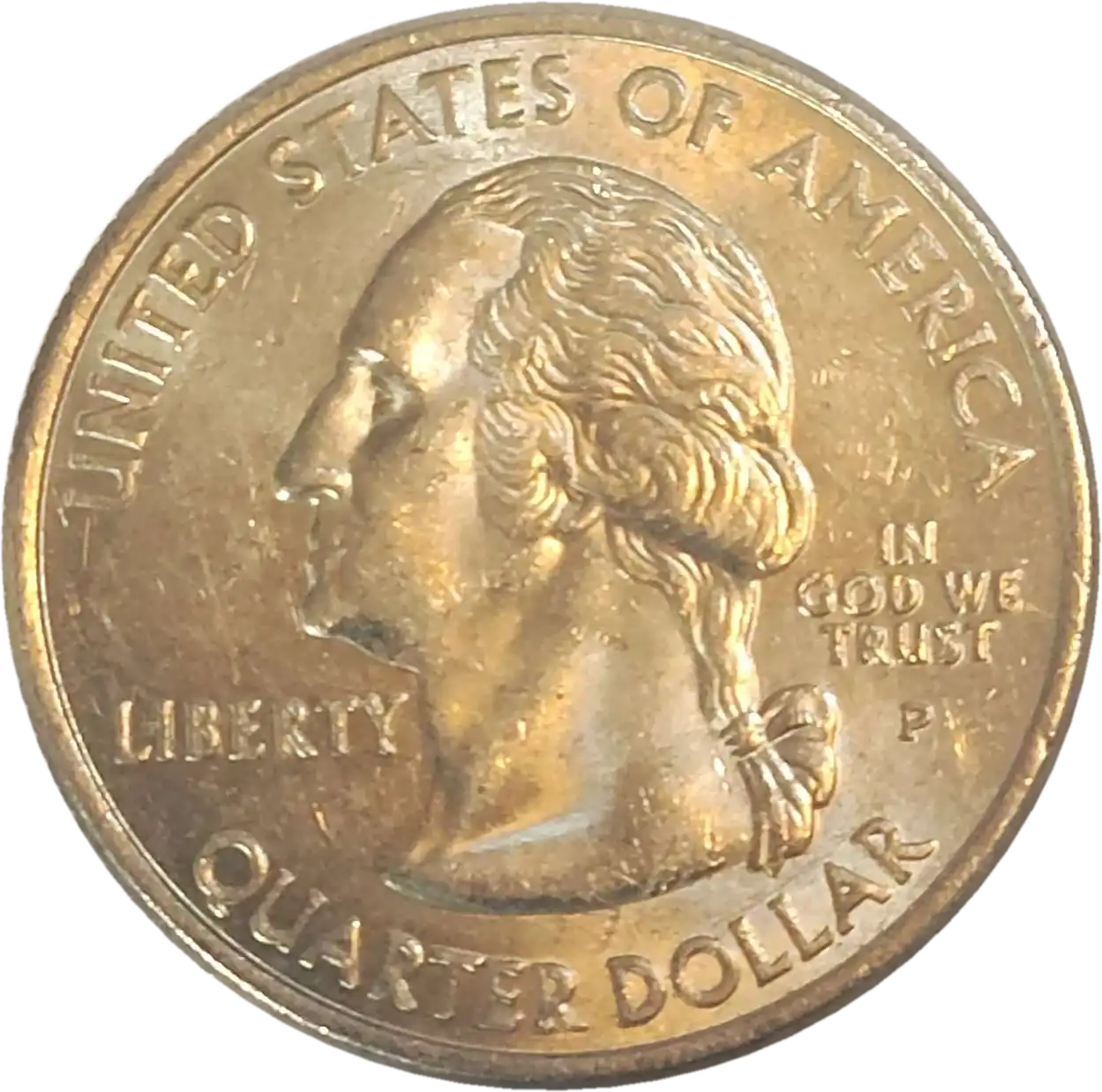 usa 25 cents hawaii state 2008-P