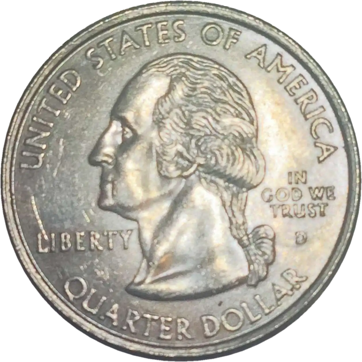 usa new hampshire state 25 cents 2000