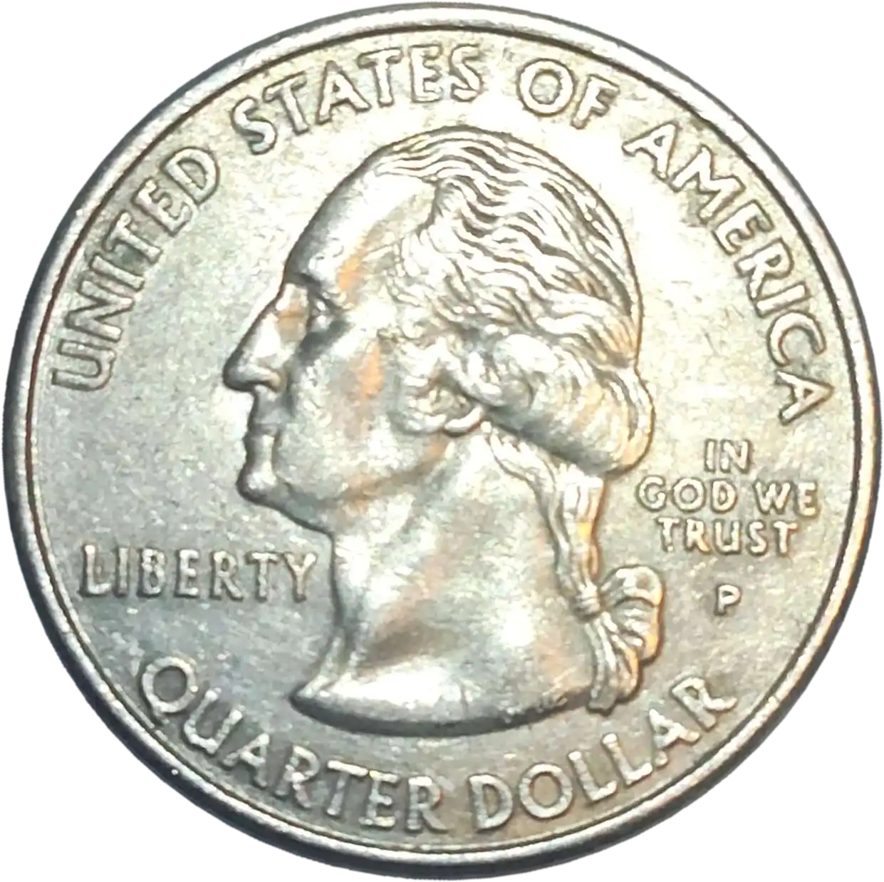 usa 25 cents south carolina 2000-P