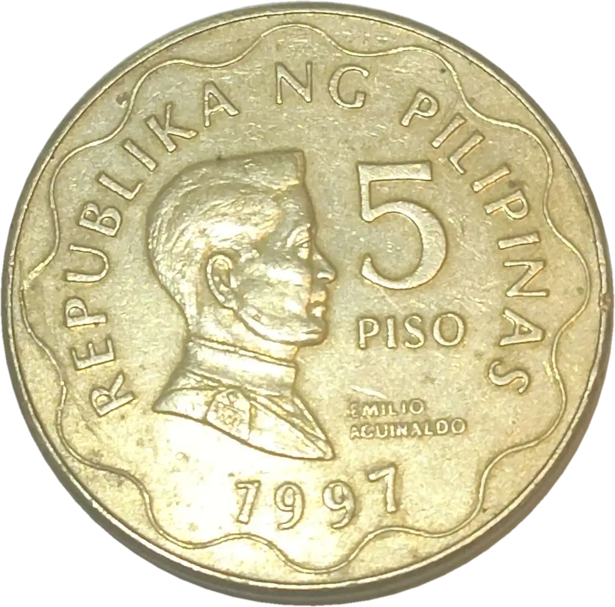 Philippines 5 piso 1997