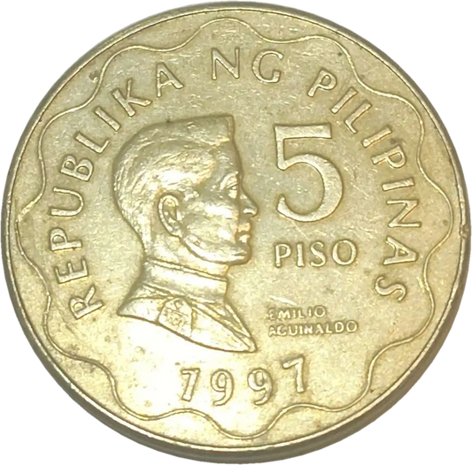 Philippines 5 piso 1997
