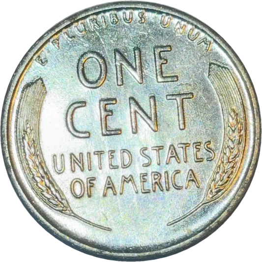 usa 1 cent lincoln wheat penny 1943