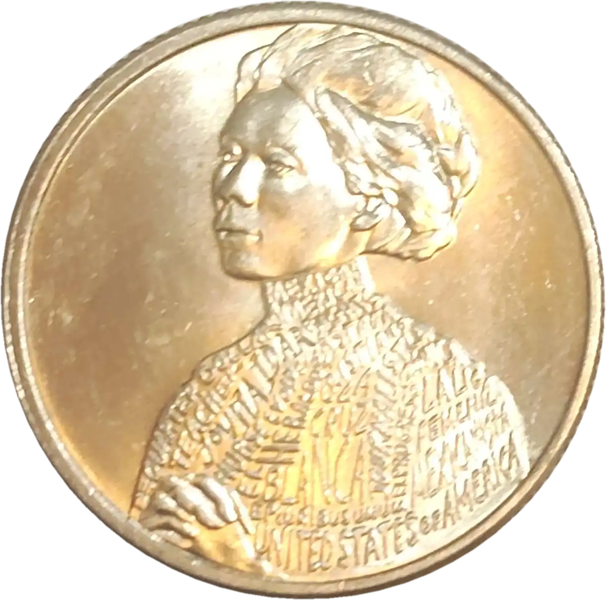 usa 25 cents jovita idar 2023 -P