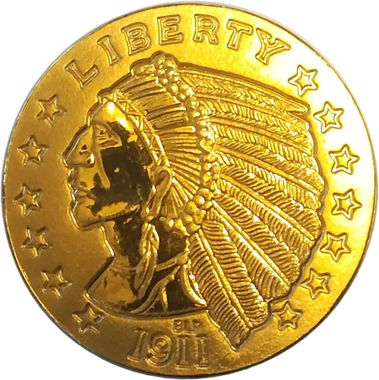 USA 5 dollar Indian Head 1911