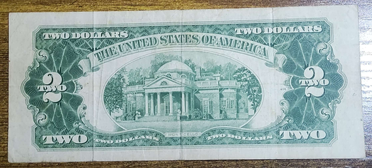 usa 2 dollars 1953