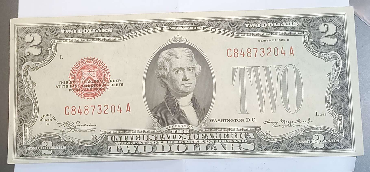USA 2 dollars 1928